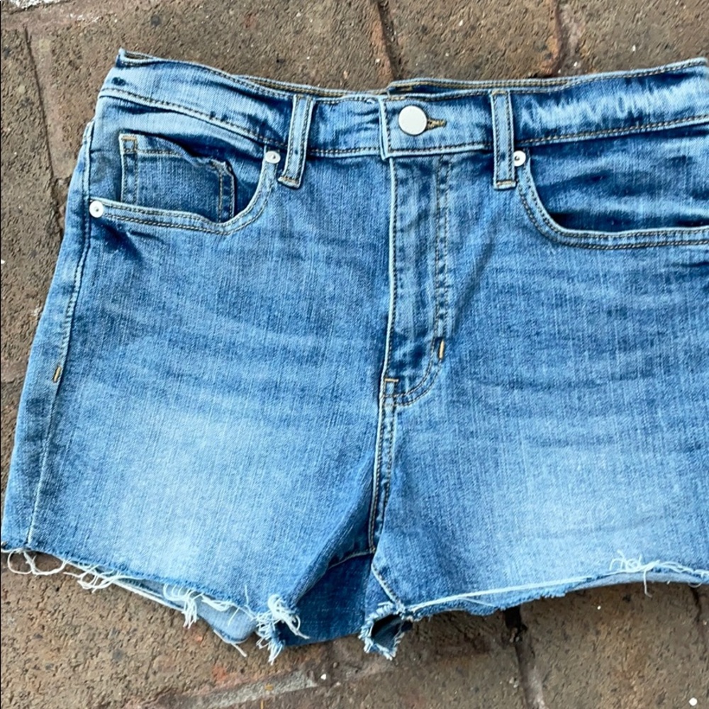 Banana Republic High Rise distressed Jeans Shorts